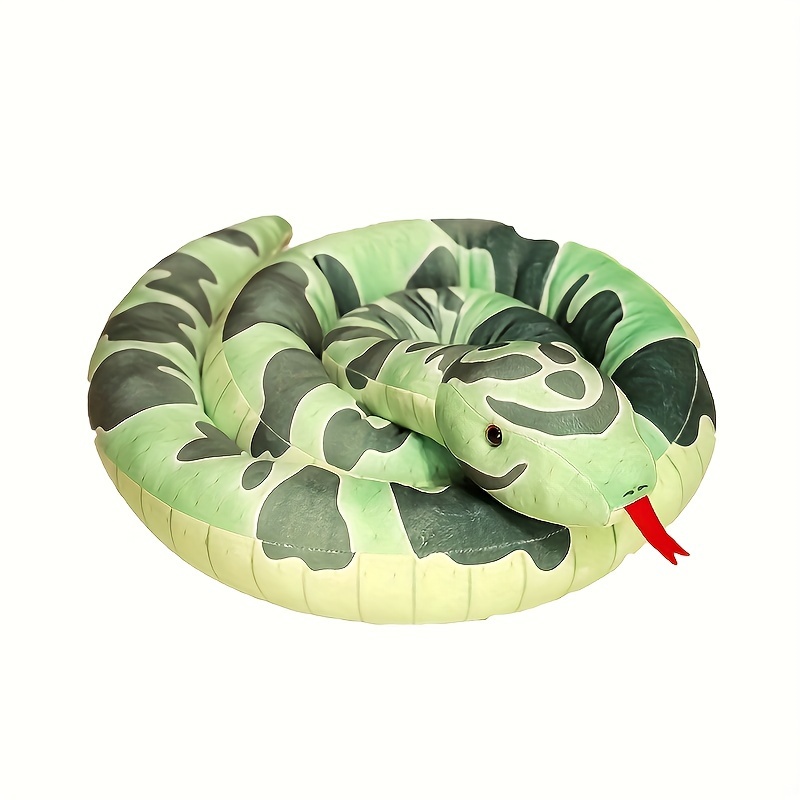 Juguete Serpiente Simulada Pulsera En Forma Serpiente Pitón - Temu