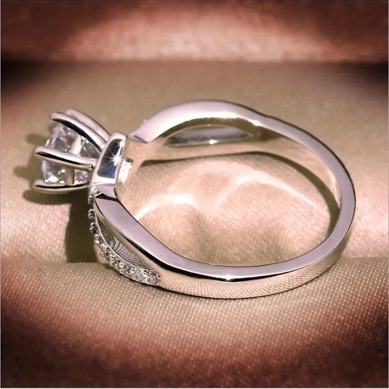 Set di anelli di promessa per coppia regolabile in argento placcato con  luna e sole -  Italia