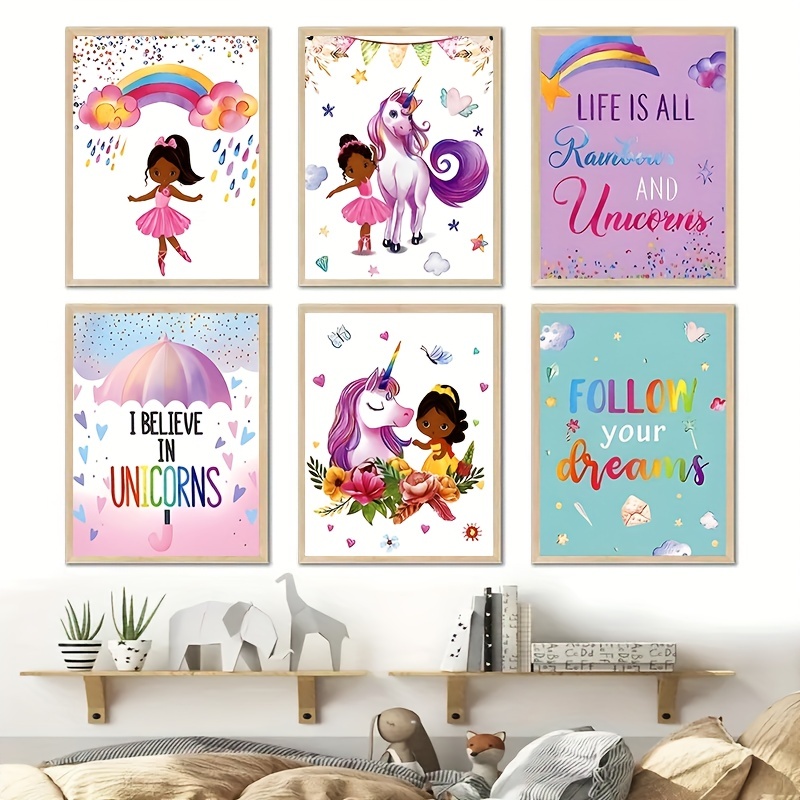 Stylish Room Decor Inspirational Wall Art Set For Women - Temu