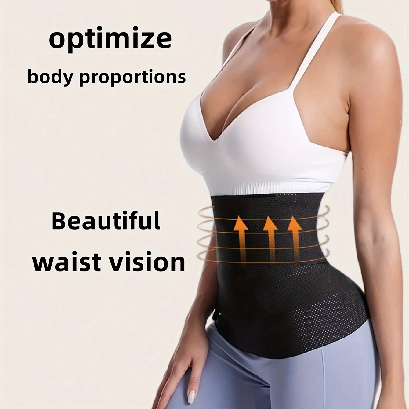 Slimming Tummy Wrap Belt Yoga Strap Fitness Waist Trainer - Temu United  Kingdom