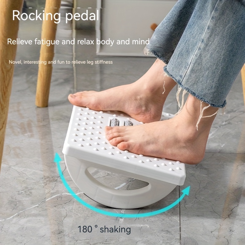 Adjustable Footrest With Removable Foot Cushion Angle - Temu