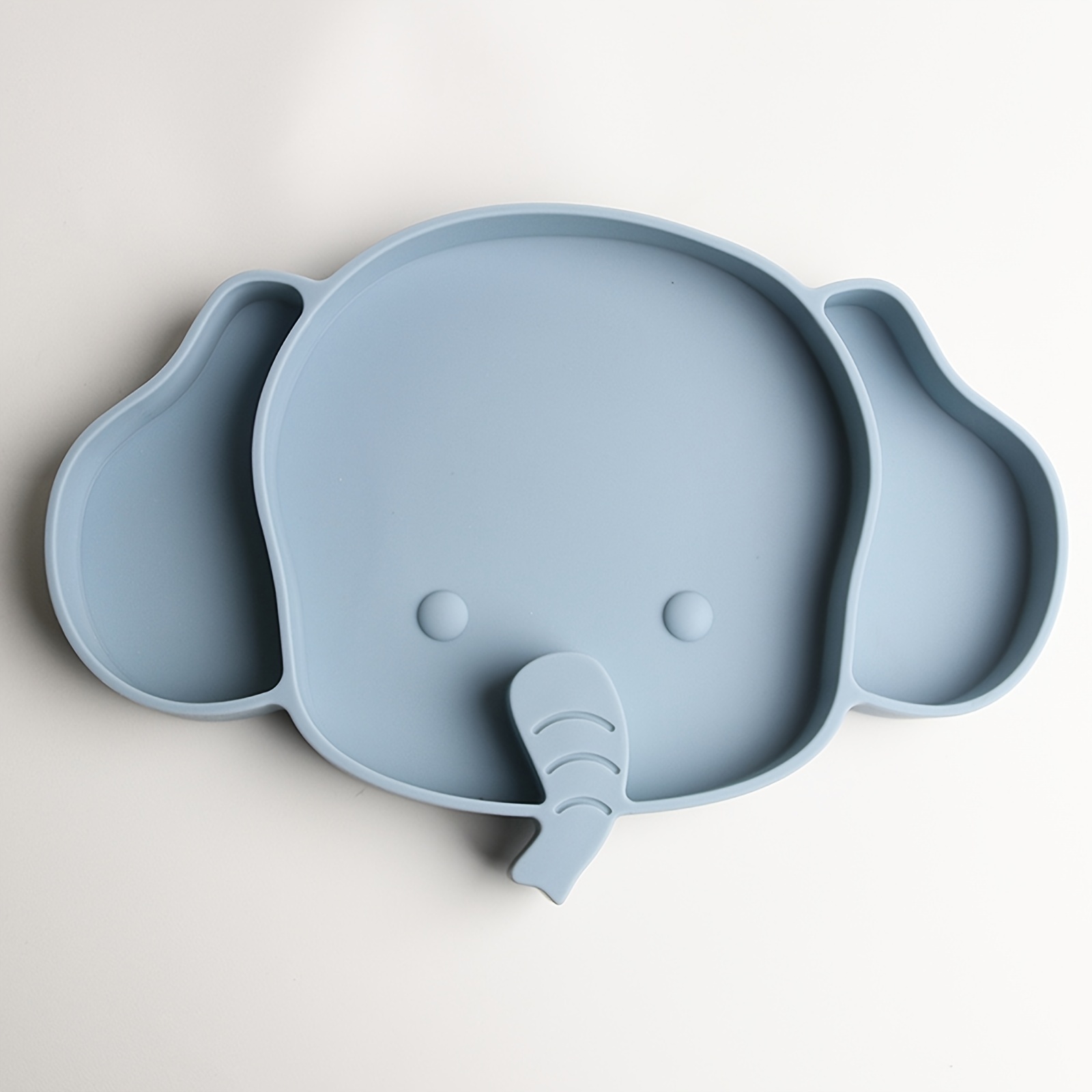 Plato Silicona Elefante con Ventosa/Desde 4 Unidades – Baby Mania