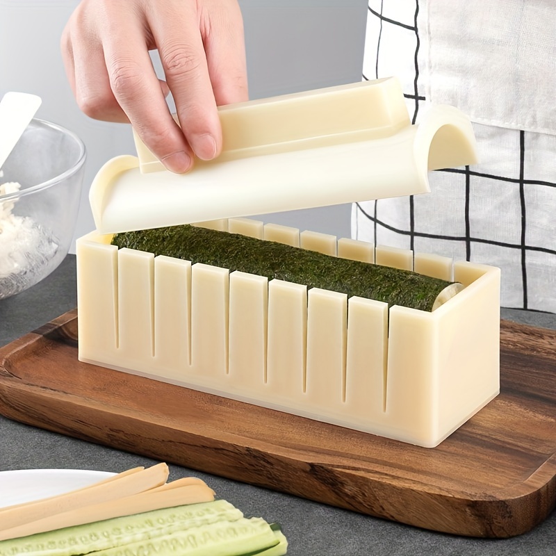 Molde Onigiri Multifuncional (Verde), Kit para Hacer Croquetas de Sushi  Cilíndricas Caseras, Herramientas de Cocina de Sushi Perfectas - Máquina  para Hacer Sushi Casera - Sushi Perfecto, ¡Fácil de Hacer! JM