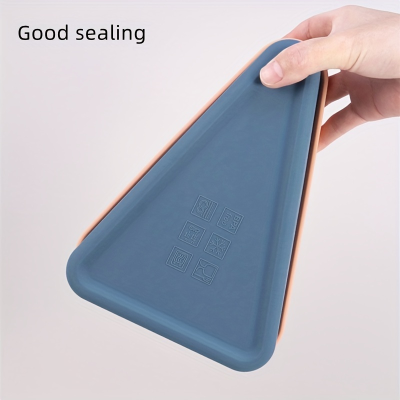 Food Grade Silicone Pizza Box, Can Store Pizza, Pastry Food Lunch Storage  Box, Refrigerator Microwave Oven Can Be Used, For School, Outdoor, Business  Trip, Travel, Home Kitchen Supplies - Temu