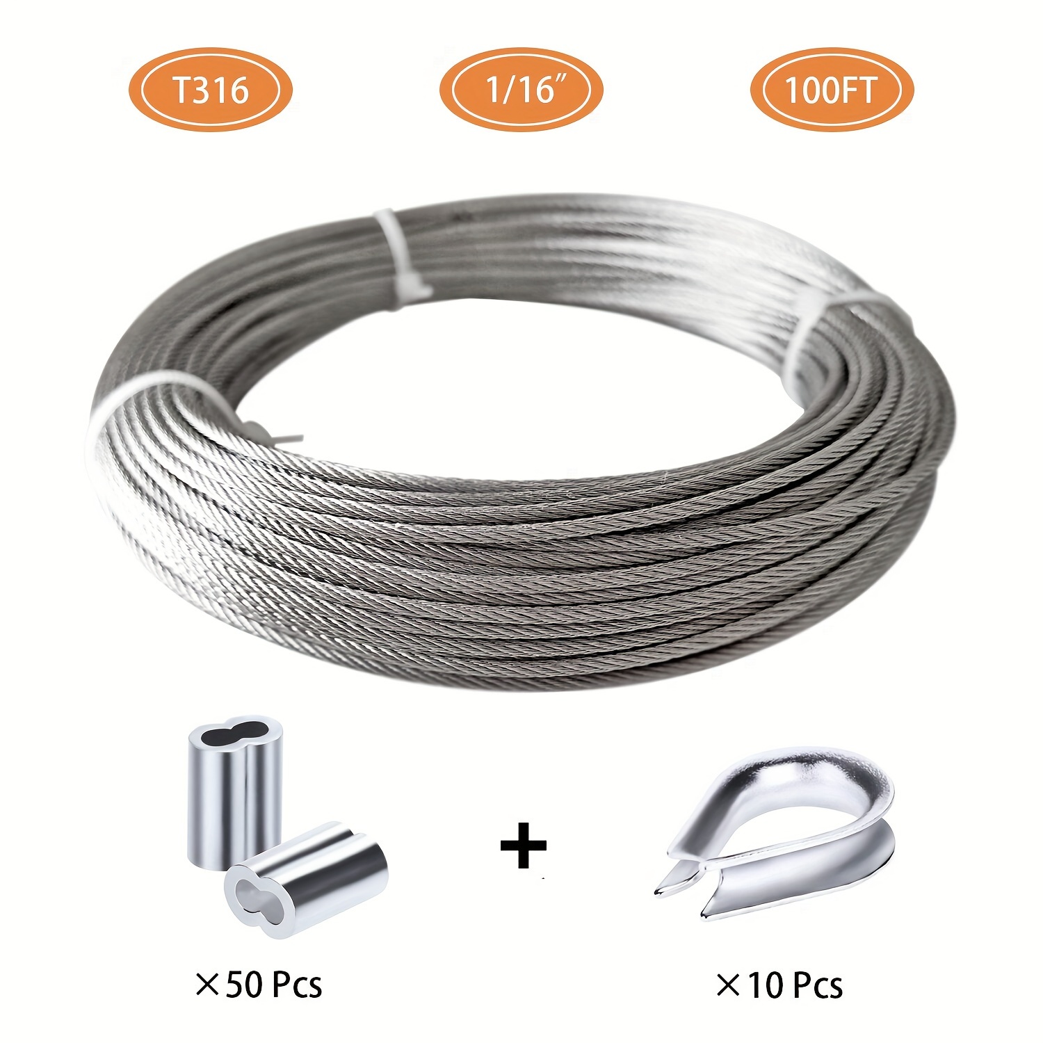 Aluminum Crimping Loop Sleeve - Temu