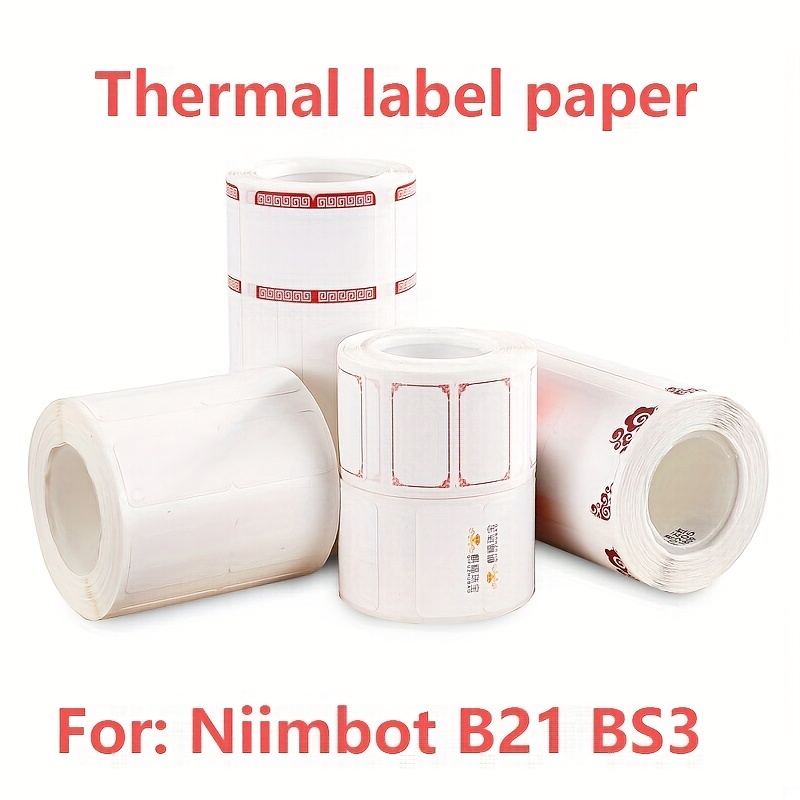 NIIMBOT B21 Label Maker with 1Pack 50x30mm Label, and 1pack 40