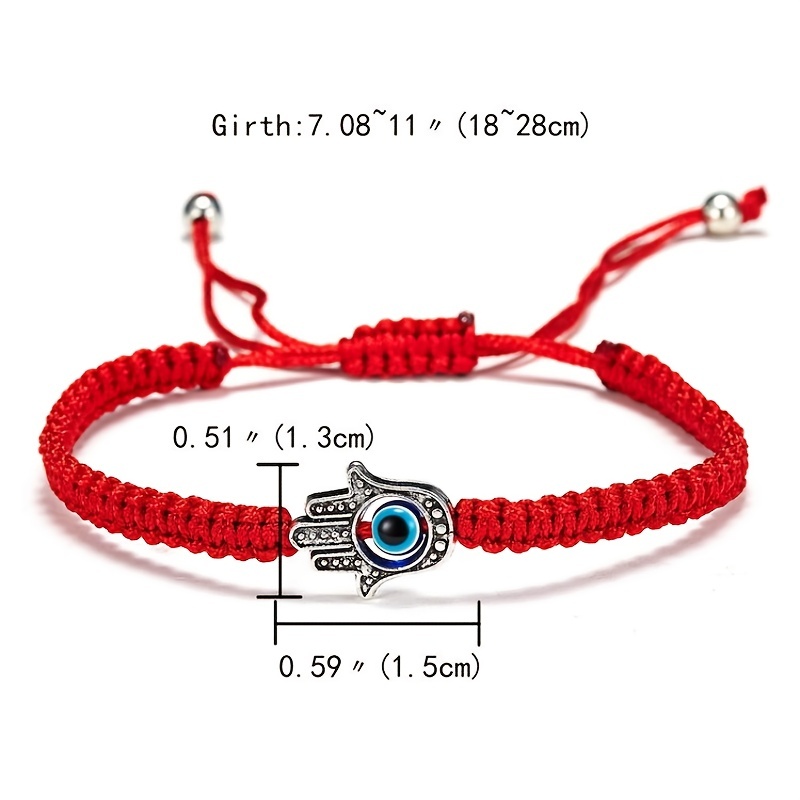 1pc Men's Minimalist Handmade Rope Bracelet String Bracelet Cotton Knitted Rope Bracelet,Temu