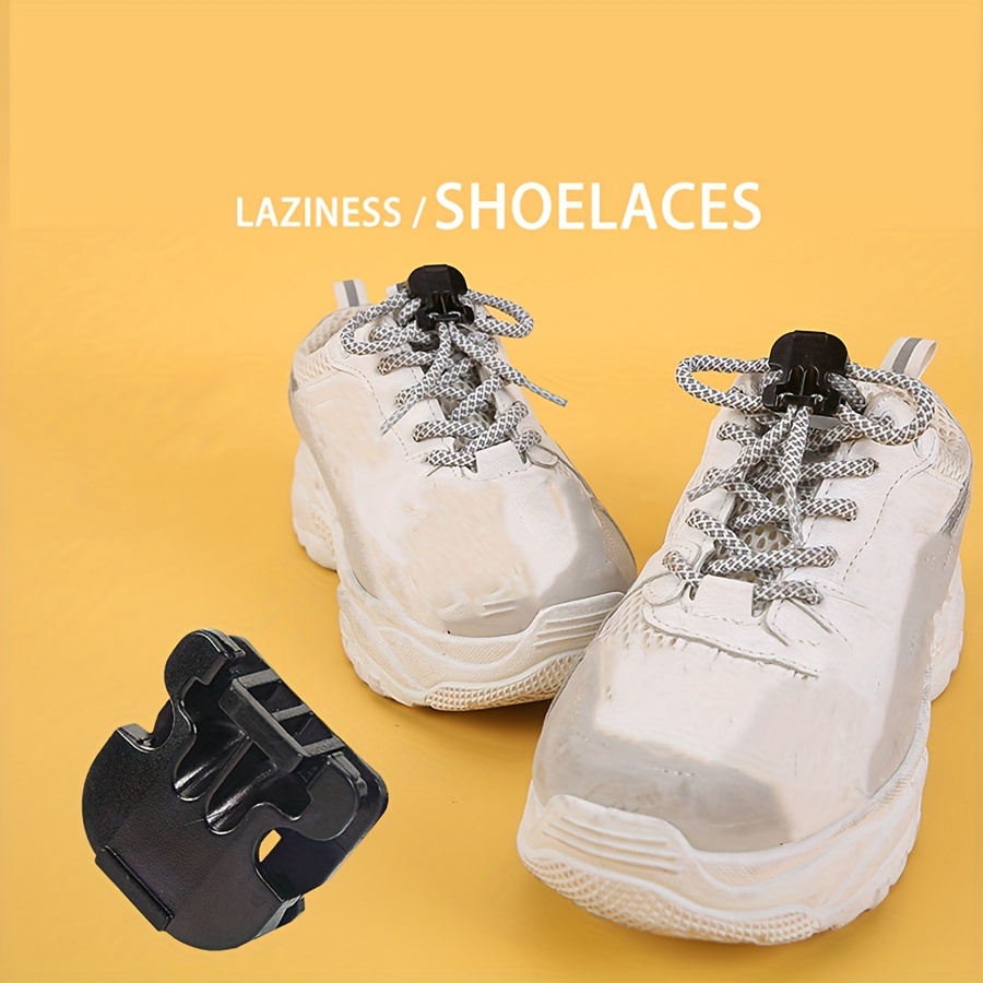 Lazy No tie Shoelace Locks Quick Shoe Lace - Temu