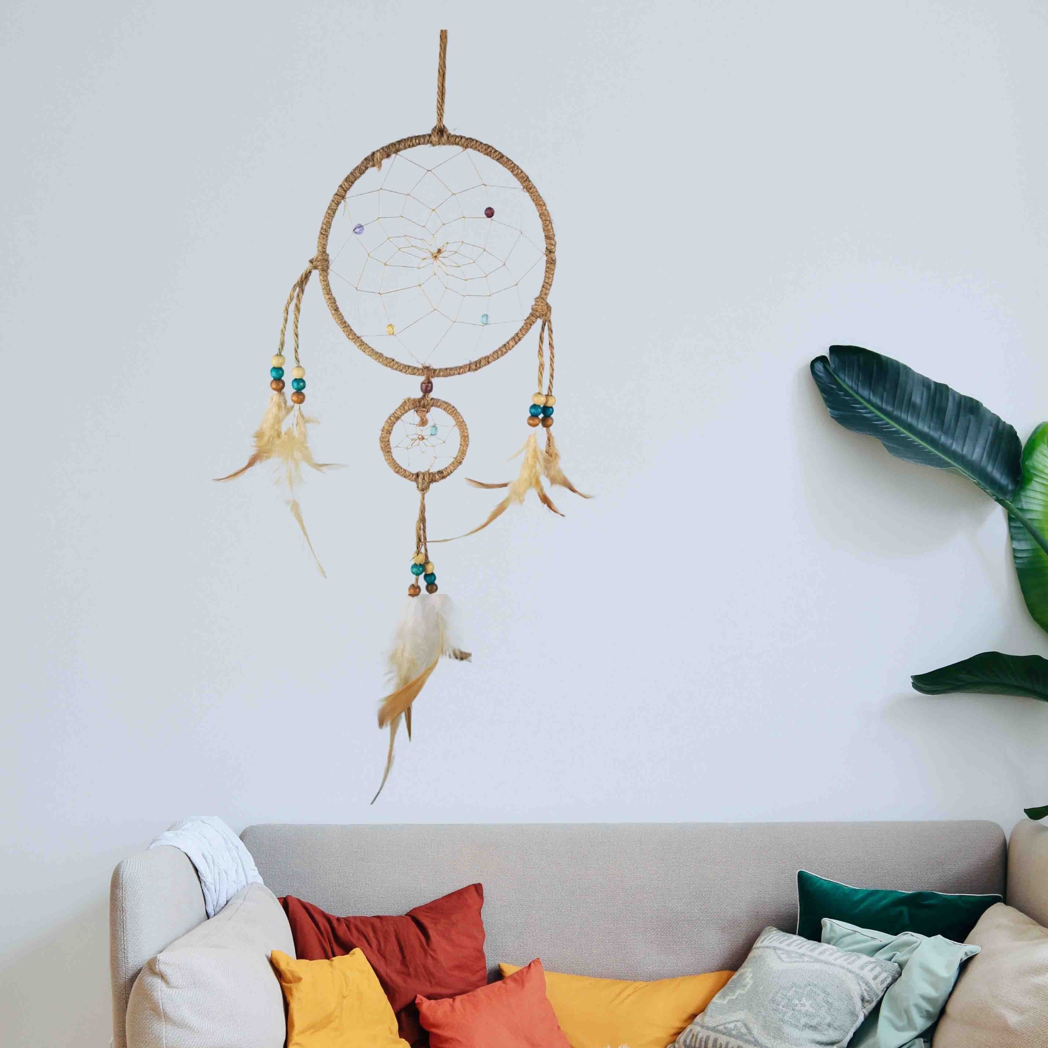 Sunshine Dream Catcher, Gravel Woven Dream Catcher, Window Decor Boho  Decor, Garden Living Room Wall Hanging Home Decor Dream Catcher, School  Supplies,christmas Decor - Temu