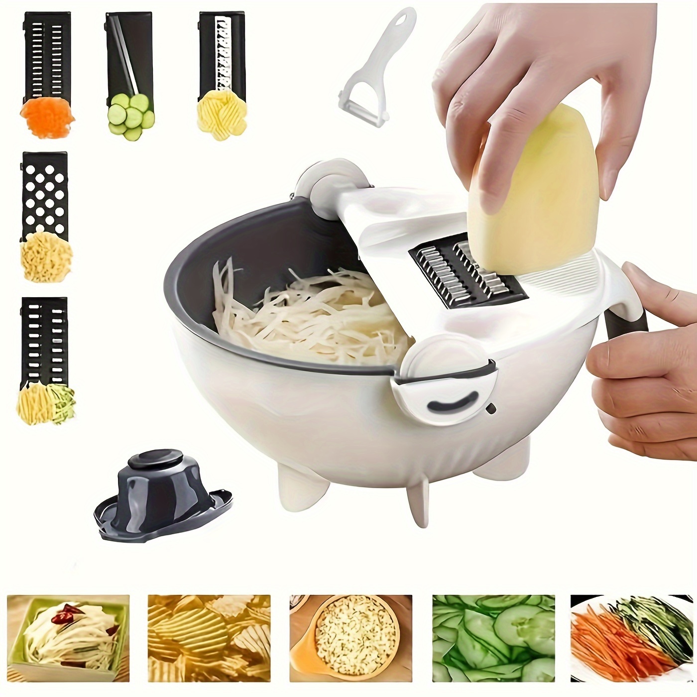 New 9 in 1 Vegetable Cutter Multifunctional Vegetable Slicer with