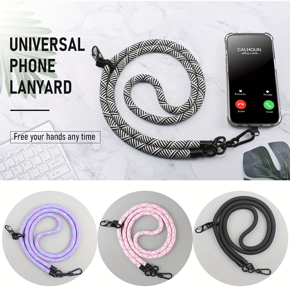 Phone Lanyard Nylon Lanyard Compatible Smartphone - Temu United Kingdom