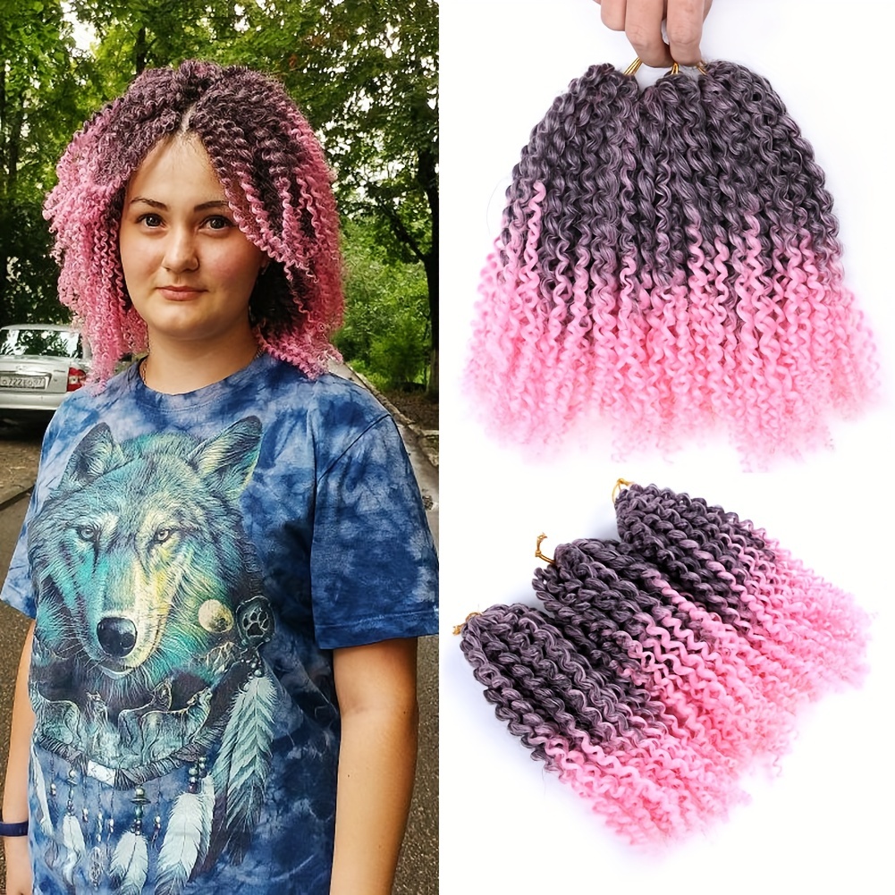 3pcs Extensions Jumbo Braids Synthetic Hair 3 Bundles Synthetic Crochet  Hair Braiding Hair Afro Box Braiding (dark Purple)