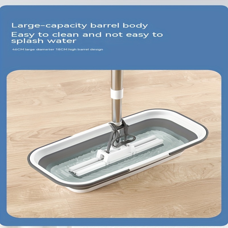 Foldable and Portable Water Bucket Mop Bucket Household Cleaning