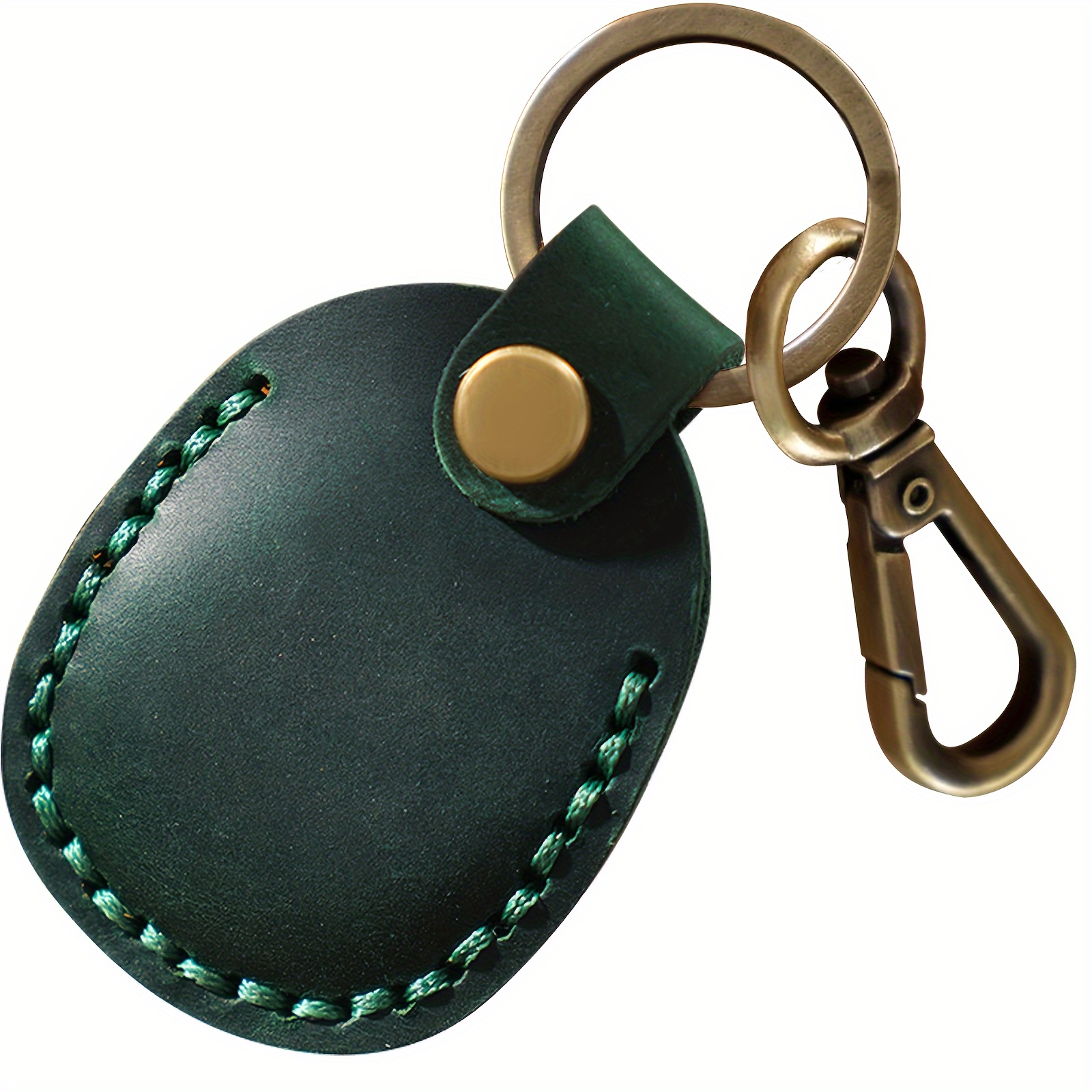 Leather AirTag Keychain Case - The Sleeve
