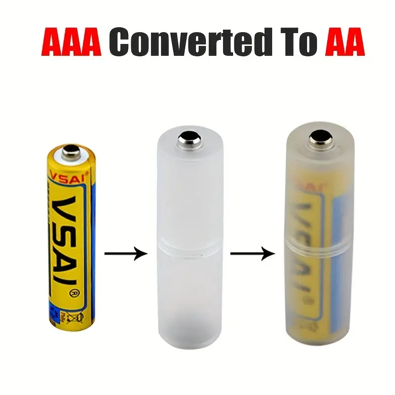 4 Stück Aaa aa batteriefach umschalter Praktischer Konverter - Temu Austria