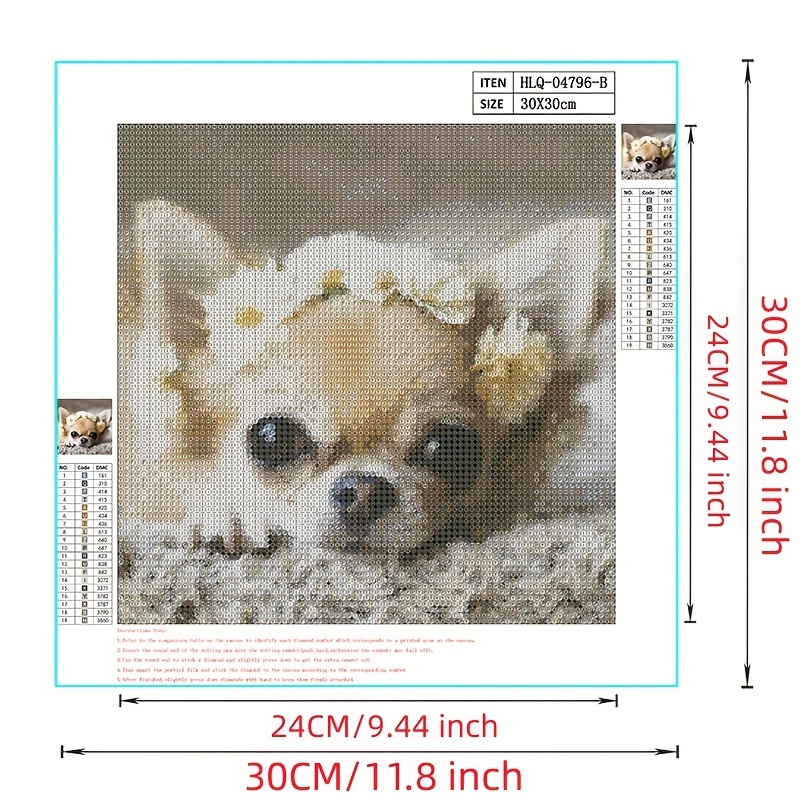 Aesthetic Cute Dogs - 5D Diamond Painting 