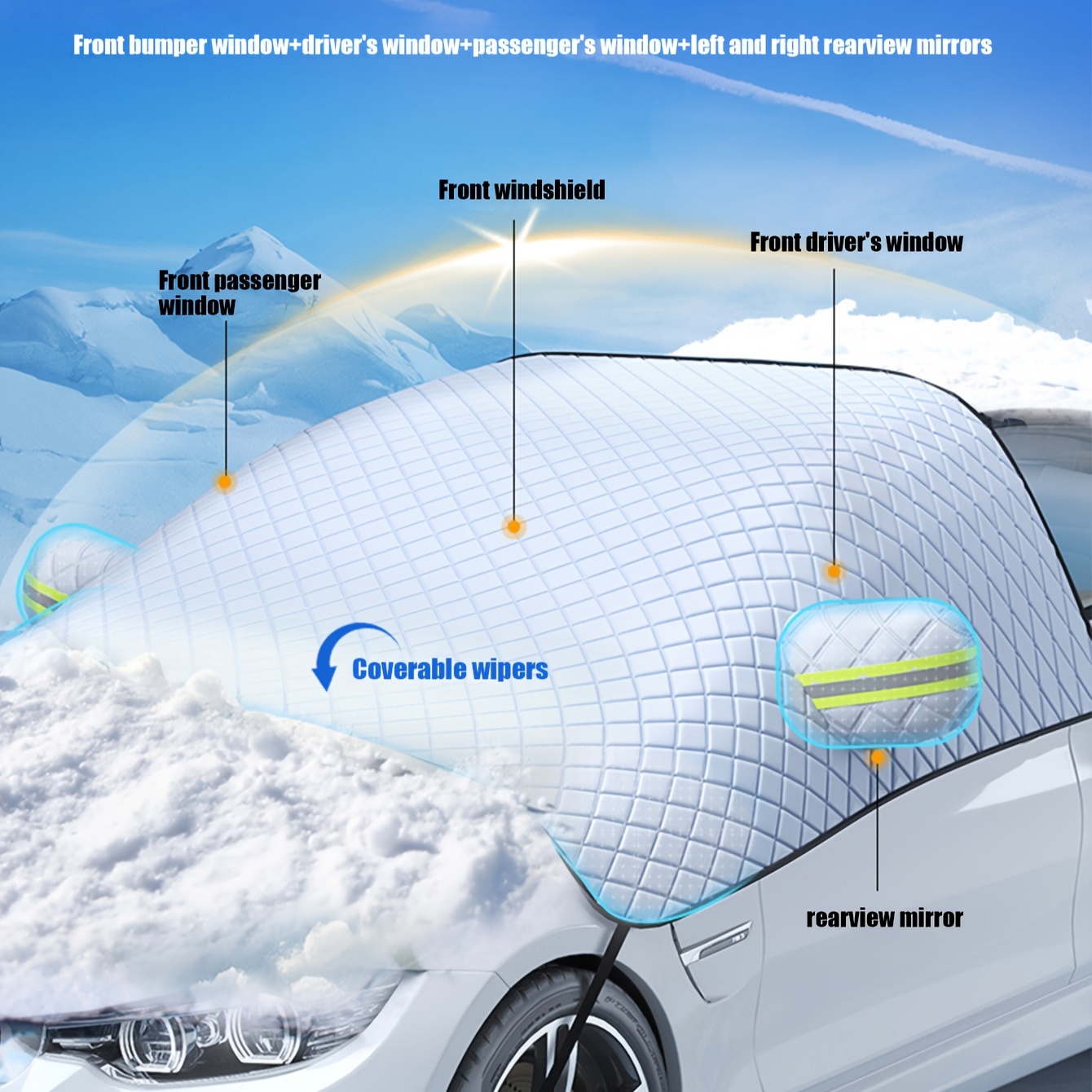 Automobile Sonnenschutz Hitzeschild Cartoon Automotive Fenster