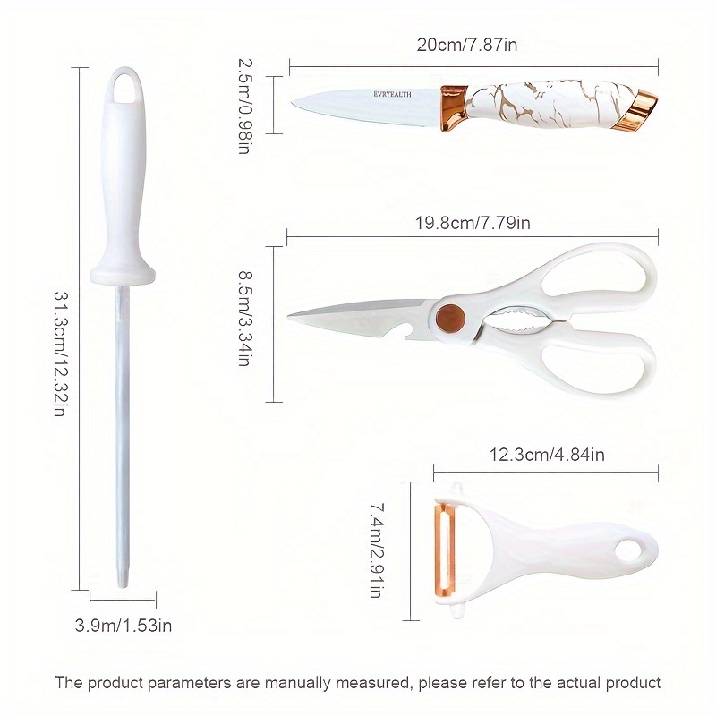 Combination Chef's Knife and Scissors