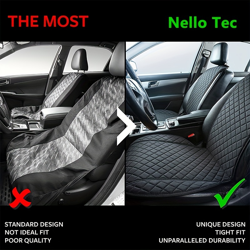 Car Seat Cover Soft Breathable Front Premium Covers With Non - Temu