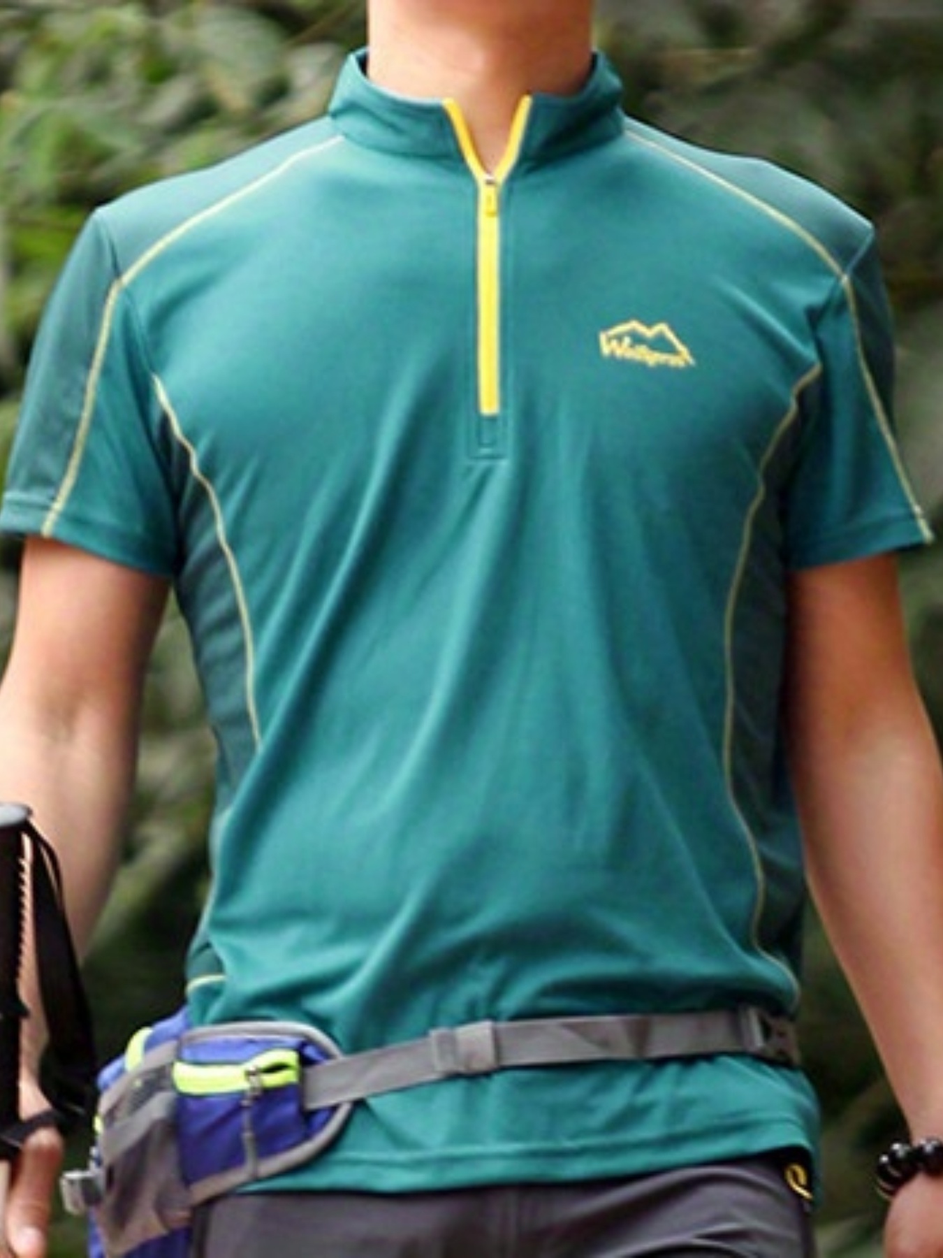 Men's Comfort Style: Elastic Sports T shirts Outdoor Running - Temu