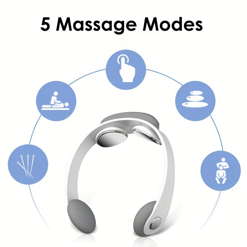 1pc Cervical Massager Electric Smart Neck and Shoulder Pain Relief