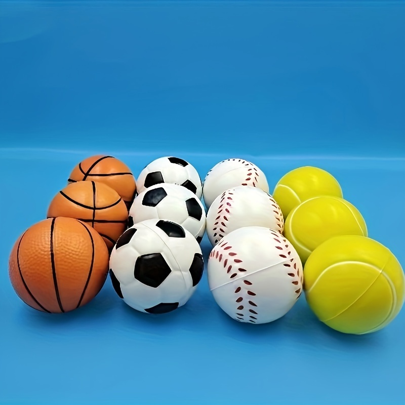 Bola Silenciosa  Bola esponja saltitante para crianças,Mini brinquedos  interior leves para jogar bolas jogo desenvolvimento para presente  aniversário divertido e : : Esporte