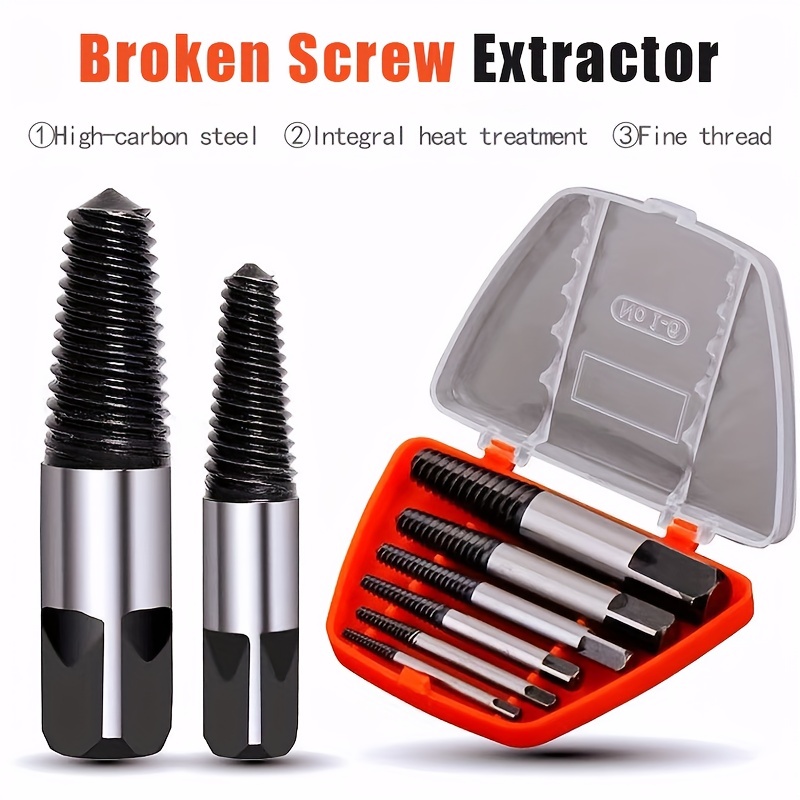 screw extractor set pipe broken screw