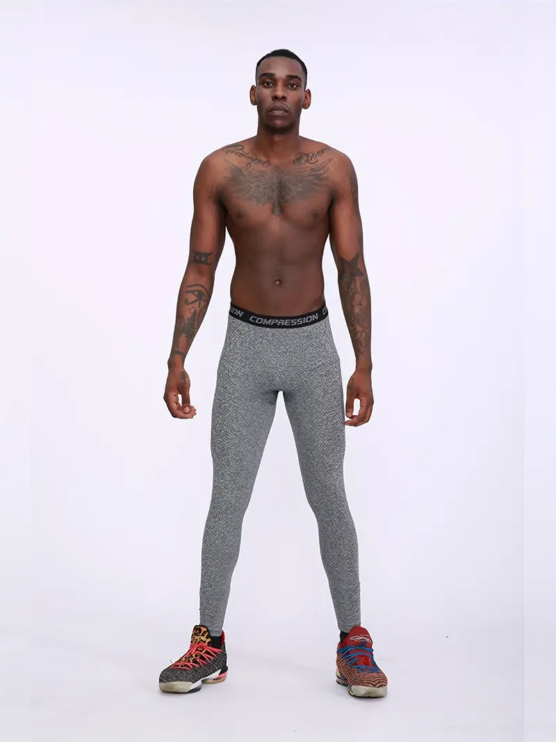 Men's Sports Tights: Breathable Compression Leggings - Temu