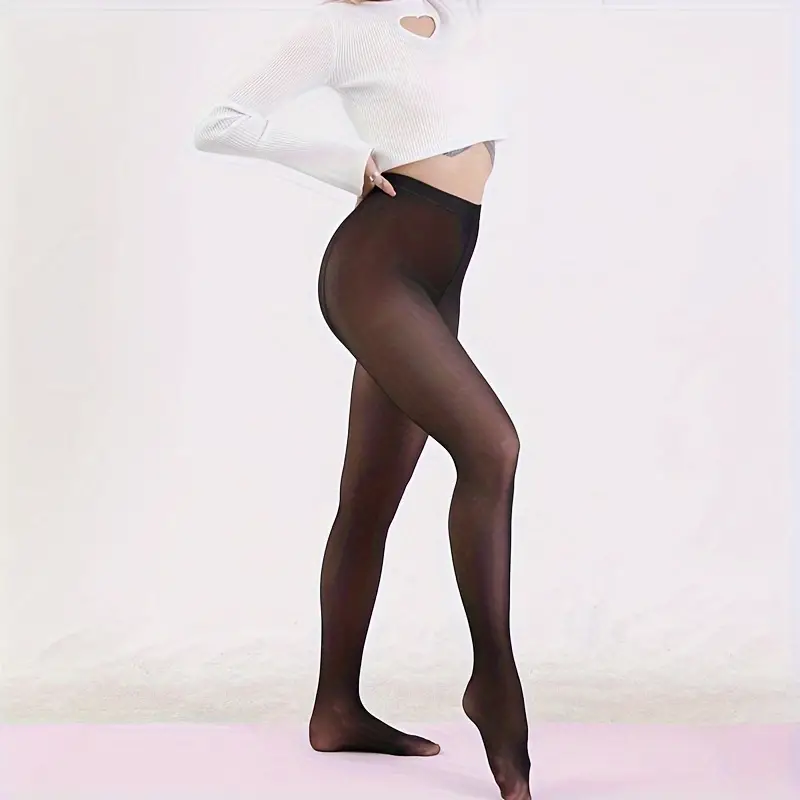 New Fashion Leggings Classic Women's Pantyhose Skin Pants - Temu