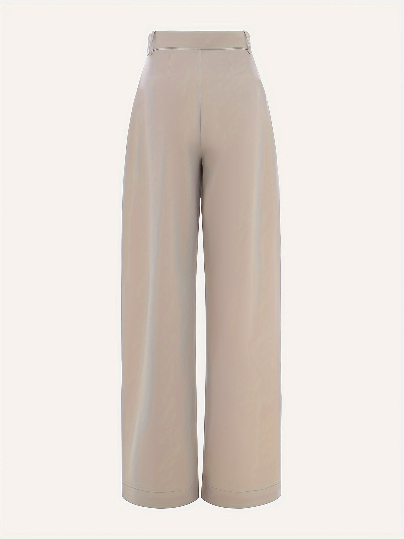IELGY Loose drape high waist straight wide leg pants all-match suit pants  trousers