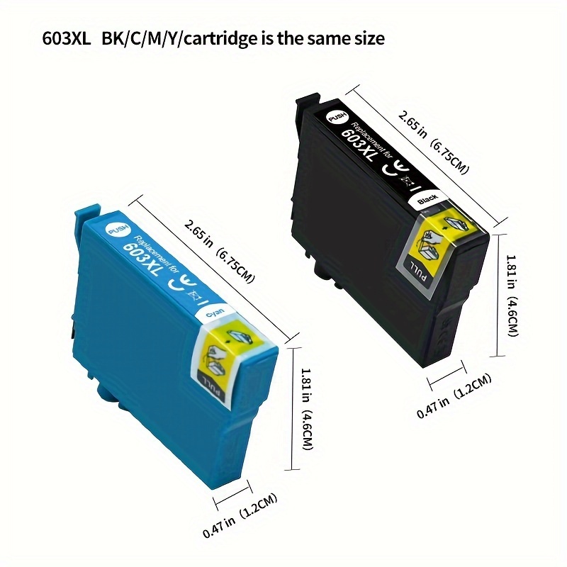 603xl Ink Cartridges Multipack Replacement For Epson 603 - Temu