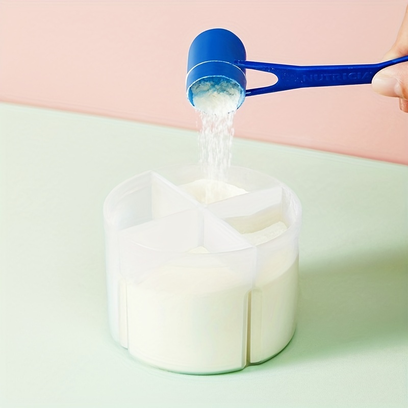 Milk Powder Formula Dispenser, Non-spill Smart Stackable Large