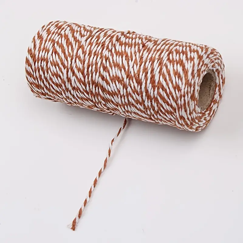 Braided Rope Thin Rope Crafts Diy Decoration Gift Wrapping - Temu