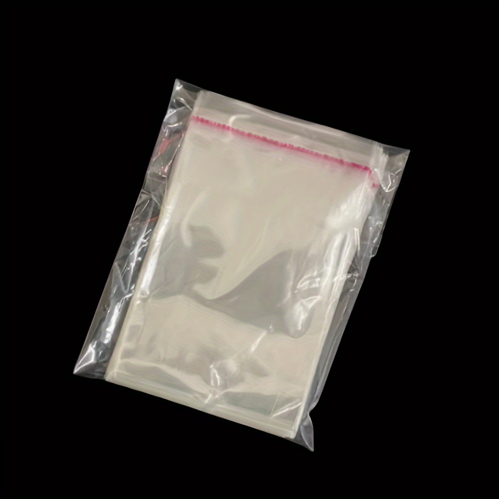 Clear Self adhesive Clear Cellophane Bags Sealing Small - Temu