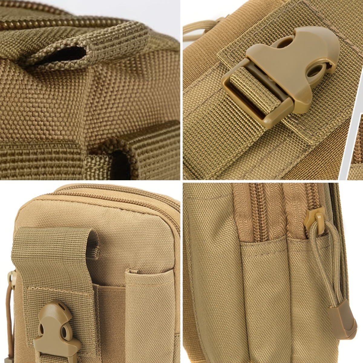 Tactical Mini Molle Pouch Belt Bag Fanny Pack Mobile Phone Cover