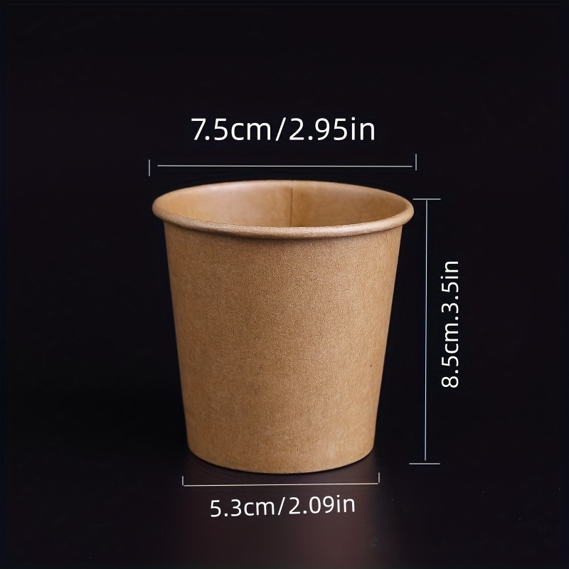 Flagship Stores Vaso café de papel desechable para bebidas calientes 200  ml., vaso para cafe 