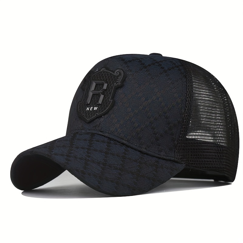 

Men's Mesh Baseball Cap For Outdoor Sports, Trucker Hats