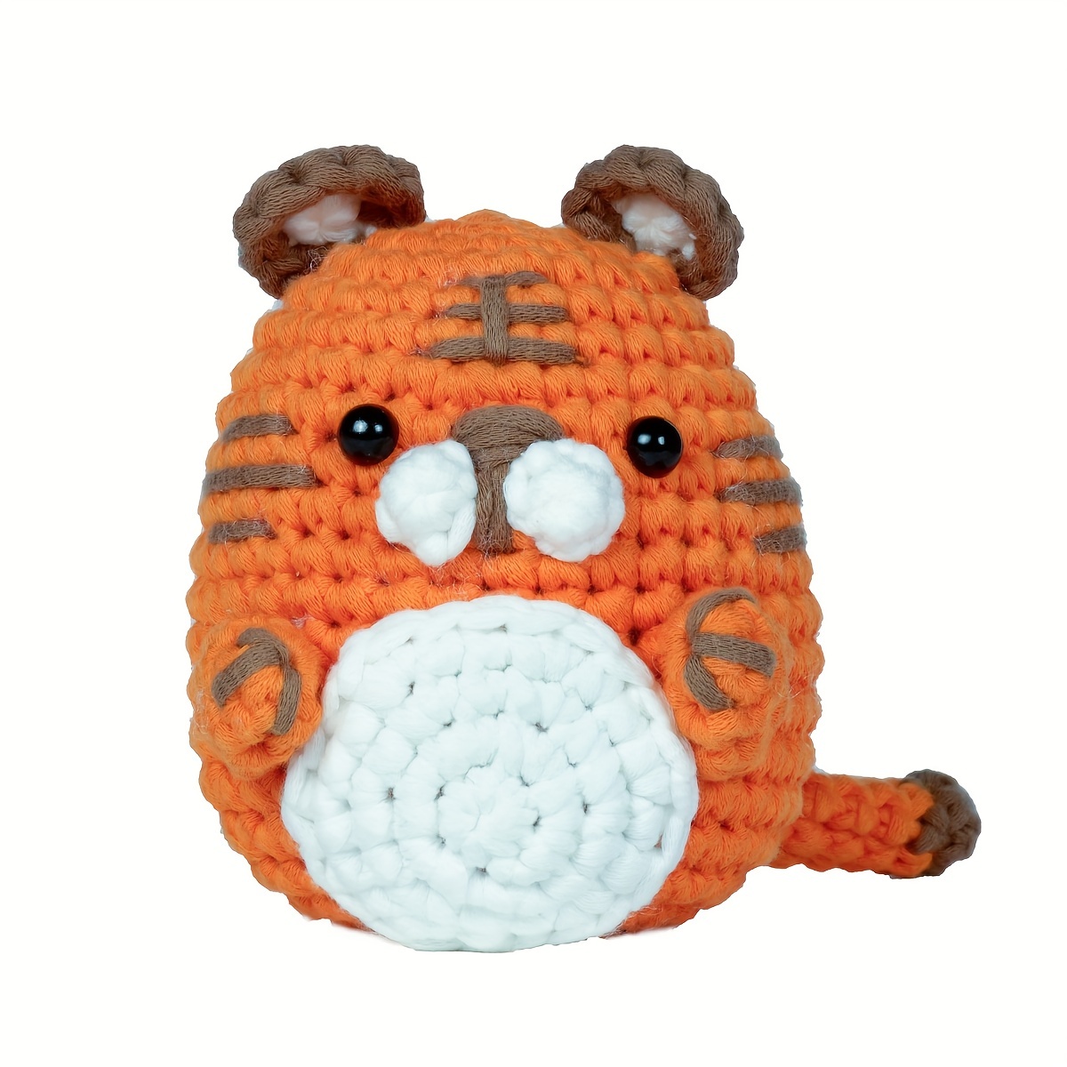 Beginners Crochet Kit Cute Animals Diy Knitting Kit Doll - Temu