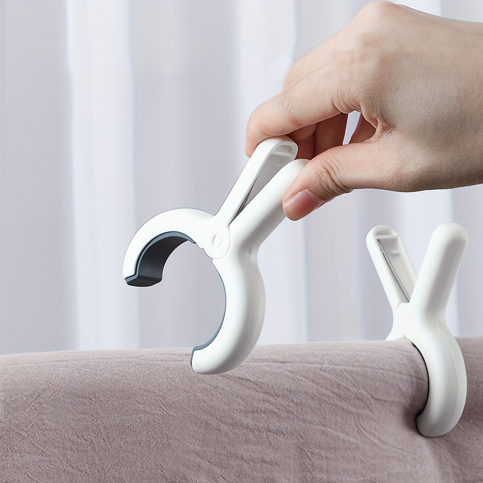 1pc Large Plastic Clothes Pin, Windproof Hanger Clip, Beach Towel Clothes  Pin, Spring Clamp, Clothespin, Socks Clothes Peg