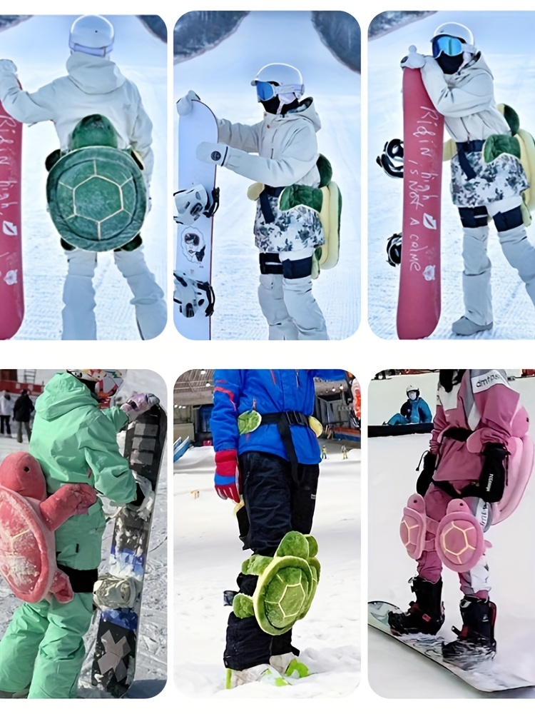 Ski Butt Pad Cute Turtle Knee And Hip Protector For - Temu