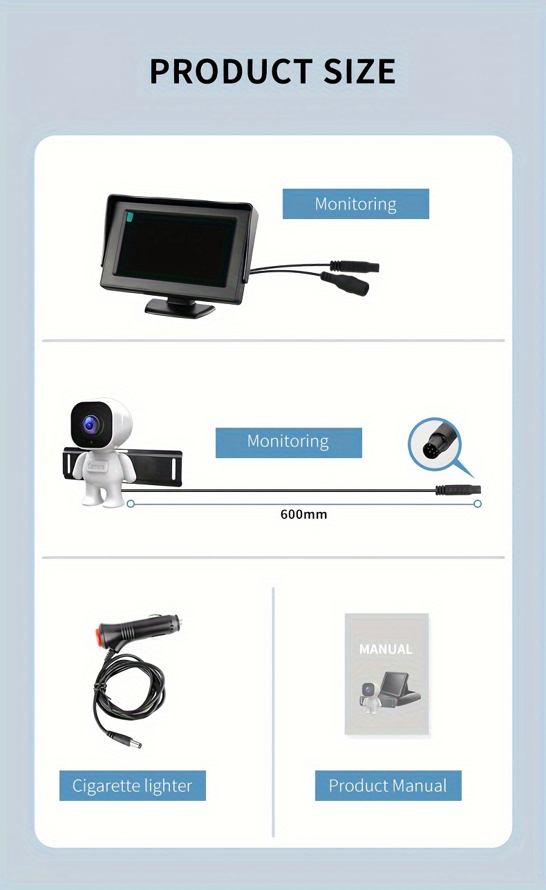 car camera mirror car   with camera in car monitoring details 8