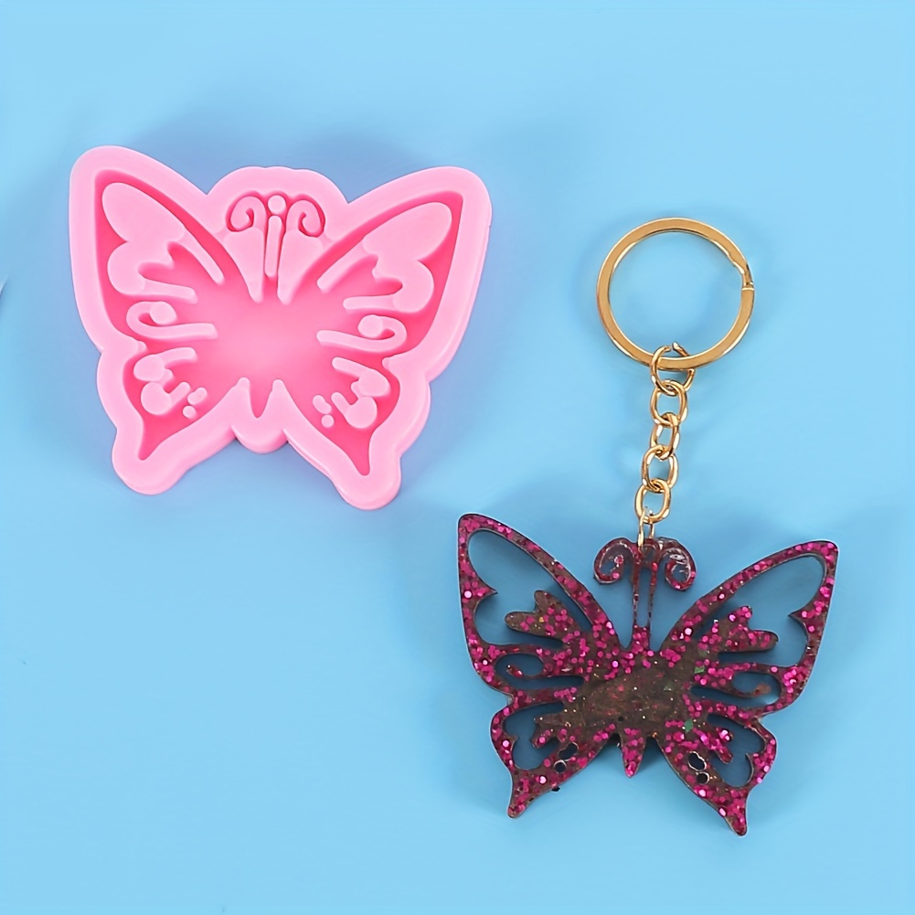 Skull Butterfly Silicone Mold for Resin, Candy, Fondant, Clay