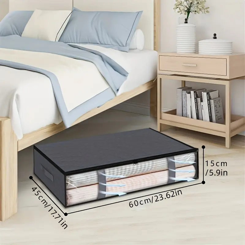 Under Bed Storage Bags, Bed Organizer, Foldable Storage Bag With
