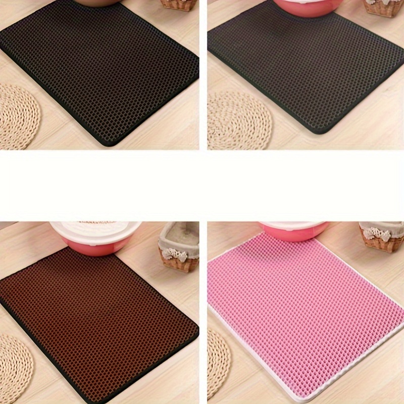 Double Layer Cat Litter Mat Waterproof Scratch Resistant Cat Temu