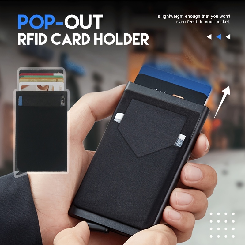 Porte carte RFID Alu