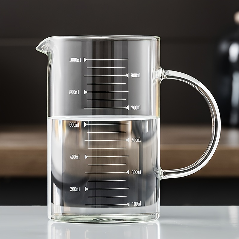 High-quality Glass Measuring Cup With Handle - Graduated Beaker