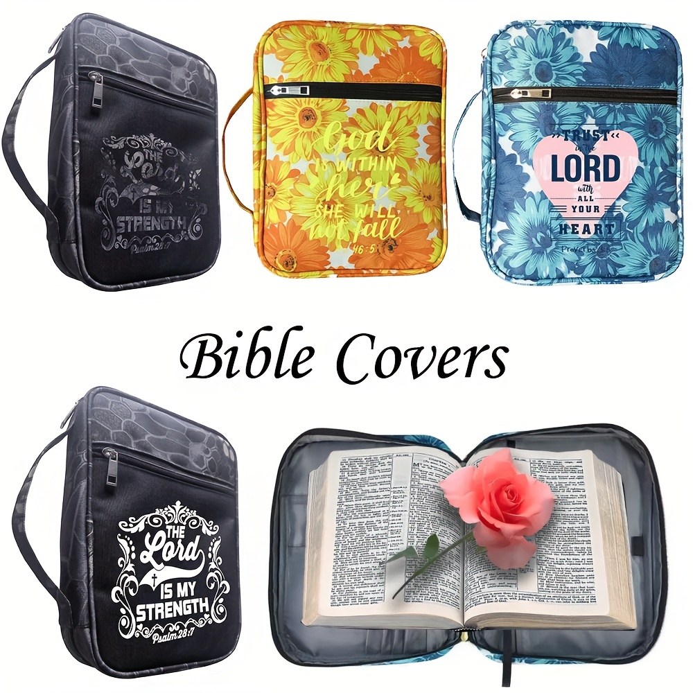 Bible Cover Case For Women Maiden Teens Scripture Bag Book - Temu