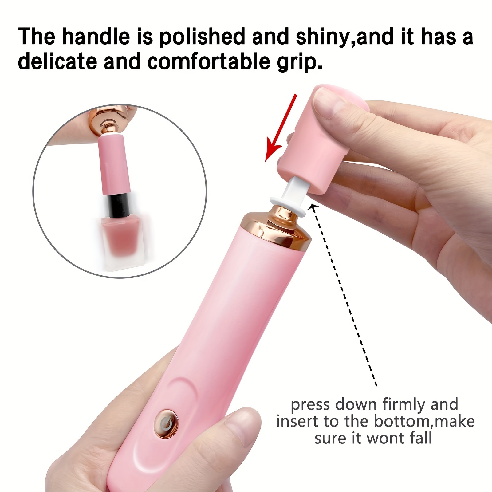 Nail Lacquer Shaker Nail Polish Mixer Portable Electric - Temu