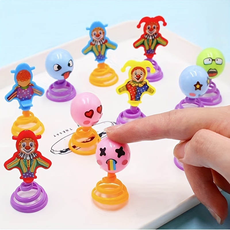 Assembly Spring Toy Trick Funny Creative Strange Toy Bounce Elf
