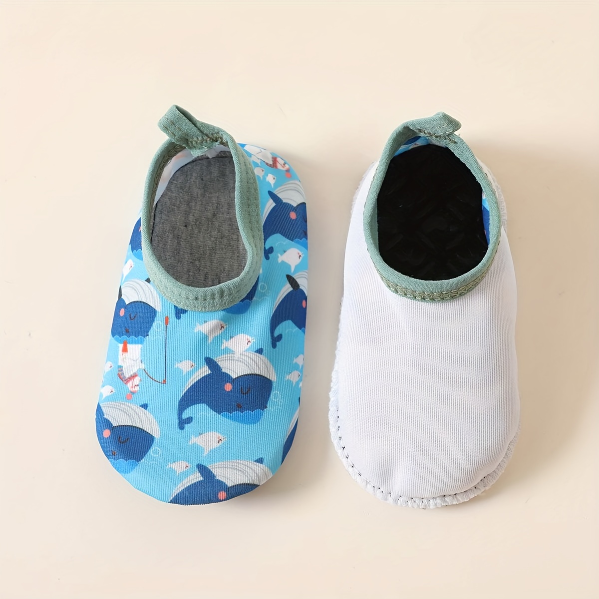 Calcetines antideslizantes para bebé, niño y niña, calcetines de suelo con  estampado de animales, calcetines de agua descalzos de dibujos animados,  zapatos y calcetines de suelo antideslizantes - AliExpress